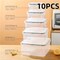 10-Piece Airtight Food Storage Container Set – Fresh-Keeping Plastic Containers for Pantry, Kitchen, Travel & Outdoor